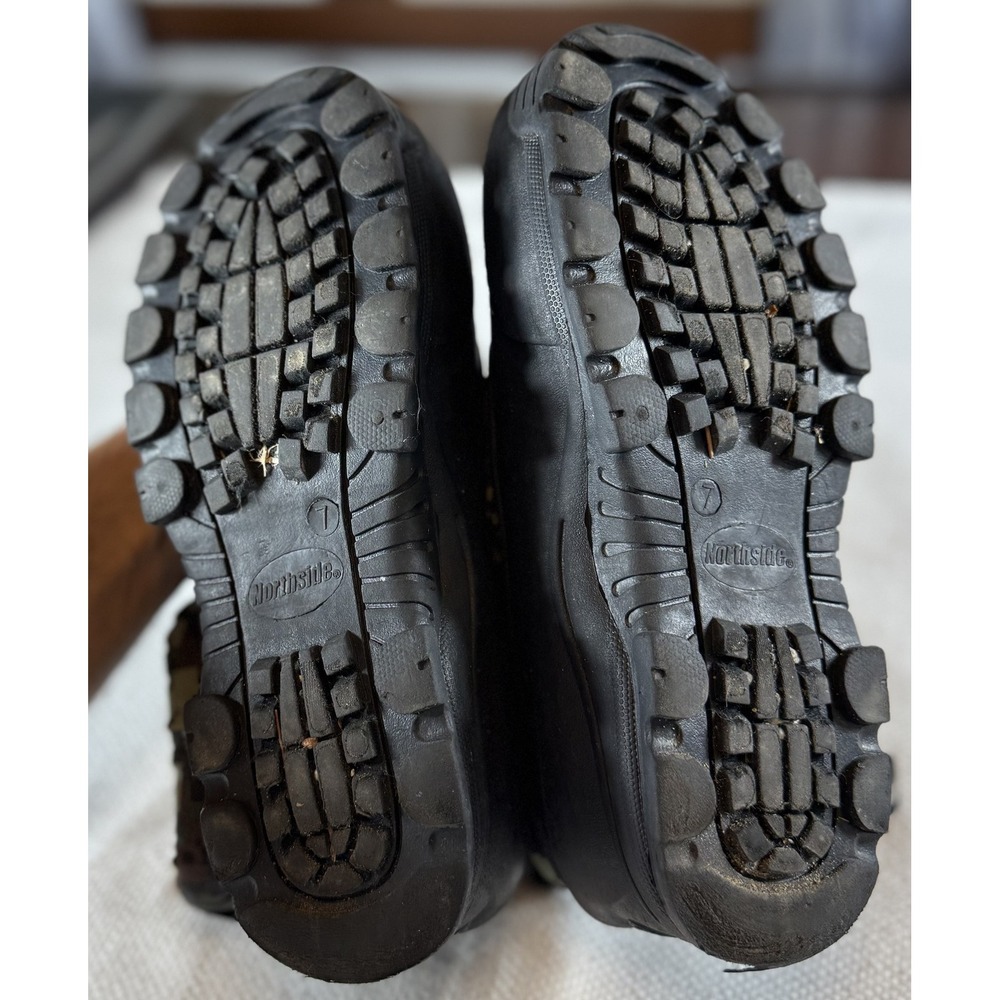 Northside Boots Youth Size 7 Camo Thinsulate Waterproof Winter Faux Fur Lined Sh - Picture 5 of 10